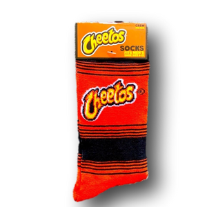3/$20 Cheetos Funny Novelty Crew Socks - Brand New